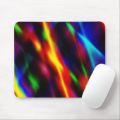 Tapis De Souris Arc-en-ciel Abstrait (Avec souris)