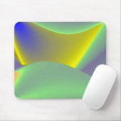 Tapis De Souris Arc-en-ciel Abstrait (Avec souris)