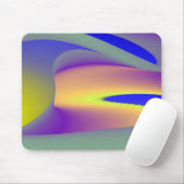Tapis De Souris Arc-en-ciel Abstrait (Avec souris)