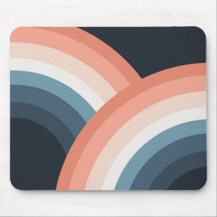 Tapis De Souris Arc-en-ciel coloré à double rétro