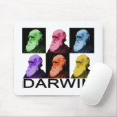 Tapis De Souris Arc-en-ciel Darwin (Avec souris)