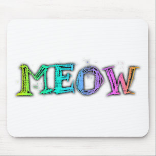 Tapis De Souris Arc-en-ciel de Meow