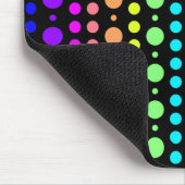 Tapis De Souris Arc-en-ciel des points mousepad (Coin)