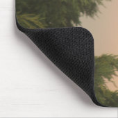 Tapis De Souris Arc en ciel et arbres Mousepad (Coin)