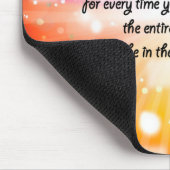 Tapis De Souris Arc-en-ciel heureux inspiré d'étoile de citation (Coin)