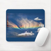 Tapis De Souris Arc-en-ciel Mousepad du feu (Avec souris)