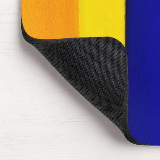 Tapis De Souris Arc en ciel rayures lumineuses (Coin)