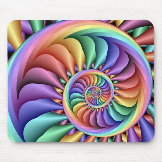 Tapis De Souris Arc-en-ciel Sherbert (Devant)