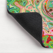 Tapis De Souris Arc-en-ciel Super coloré rétro (Coin)