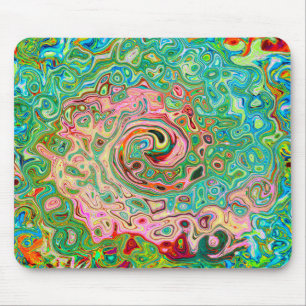 Tapis De Souris Arc-en-ciel Super coloré rétro
