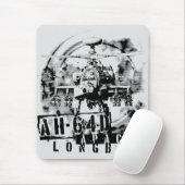Tapis De Souris Arc long Apache AH-64D (Avec souris)