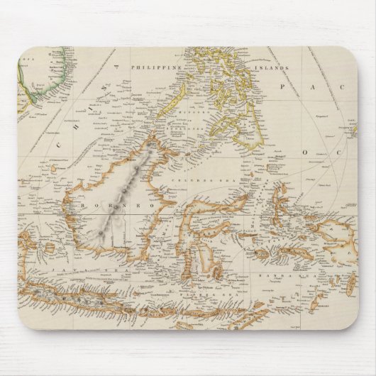 Tapis De Souris Archipel asiatique (Devant)