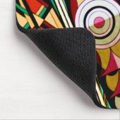 Tapis De Souris Architecture espagnole colorée au plafond (Coin)