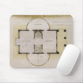 Tapis De Souris Architecture vintage, Plan de sol et Villa grecque (Avec souris)