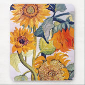 Tapis De Souris Ardoise de tournesol (Devant)