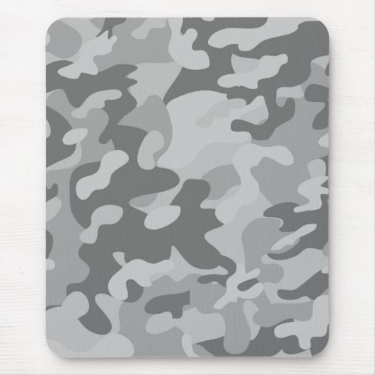 Tapis De Souris Ardoise en camo militaire gris gris gris gris gris (Devant)