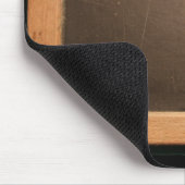 Tapis De Souris Ardoise vintage d'école d'Ardoise avec la craie B (Coin)