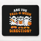 Tapis De Souris Are You Fall O Ween Directions Funny Ghost Teacher (Devant)