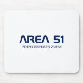 Tapis De Souris Area 51 Reverse Engineering Alien Ufo Paranormal  (Devant)
