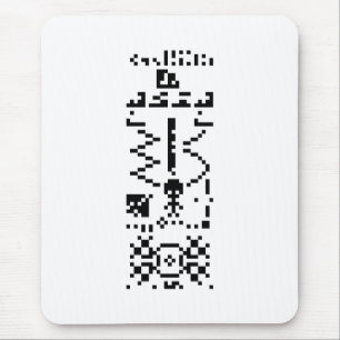 Tapis De Souris Arecibo Binary Message Reply