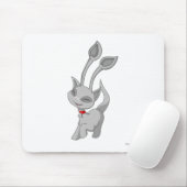 Tapis De Souris Argent d'Aisha (Avec souris)