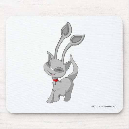 Tapis De Souris Argent d'Aisha (Devant)