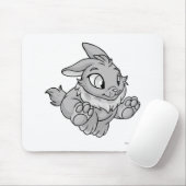 Tapis De Souris Argent de Cybunny (Avec souris)