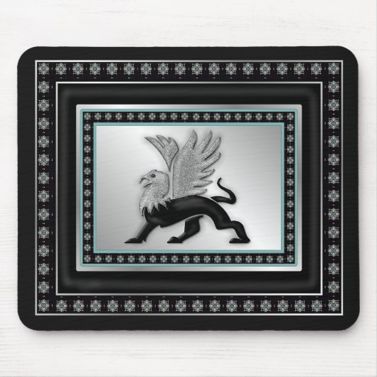 Tapis De Souris Argent Griffin (Devant)