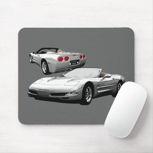 Tapis De Souris Argent rapide (Avec souris)