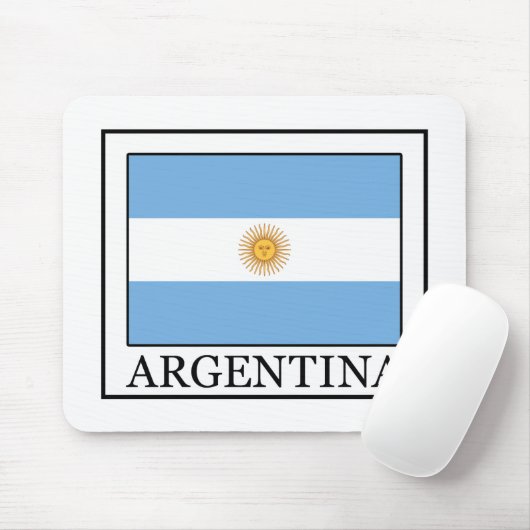 Tapis De Souris Argentine (Avec souris)