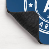 Tapis De Souris Argon Élément bleu Souris Pad (Coin)