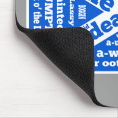 Tapis De Souris Argot écossais et expressions (Coin)