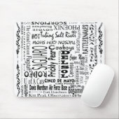 Tapis De Souris Arizona Buzz Mots (Avec souris)