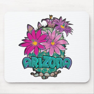 Tapis De Souris Arizona Cactus Blooms