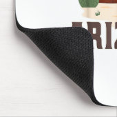 Tapis De Souris Arizona Roadrunner Retro Boho Desert Cactus (Coin)