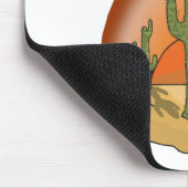 Tapis De Souris ARIZONA Sunset Cactus (Coin)