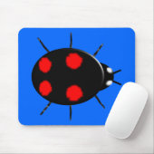 Tapis De Souris Arlequin Ladybird Mousepad (Avec souris)