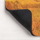 Tapis De Souris Arles : Vue des champs de blé par Vincent van Gogh (Coin)