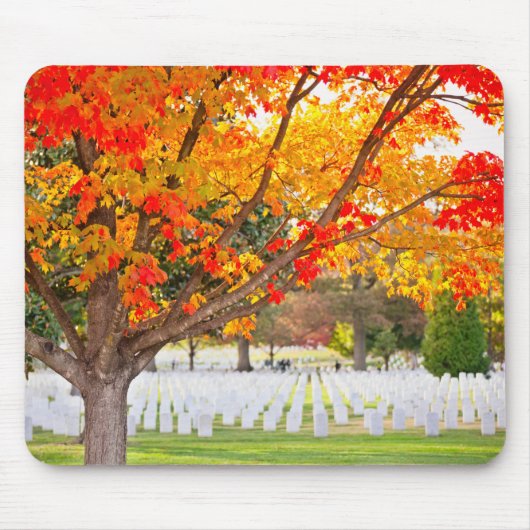 Tapis De Souris Arlington National Cemetery à Autumn (Devant)