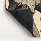 Tapis De Souris Arme à feu vintage Mousepad sûr rapide d'annonce (Coin)