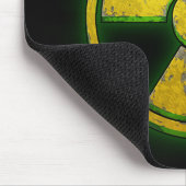 Tapis De Souris Arme nucléaire jaune (Coin)