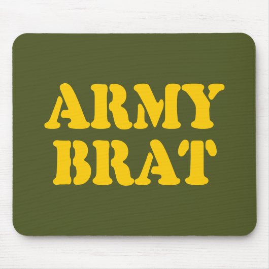 TAPIS DE SOURIS ARMÉE BRAT (Devant)
