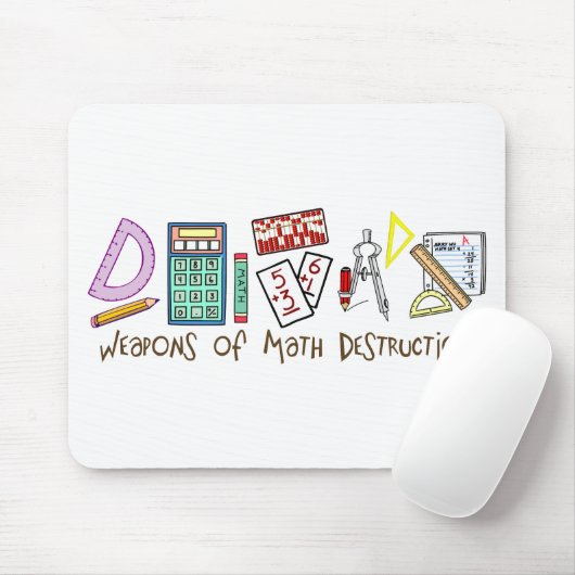 Tapis De Souris Armes de destruction de maths (Avec souris)
