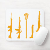 Tapis De Souris Armes de lacrosse (Avec souris)