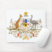 Tapis De Souris Armoiries de l'Australie (Avec souris)