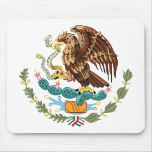 Tapis De Souris Armoiries du Mexique Mousepad