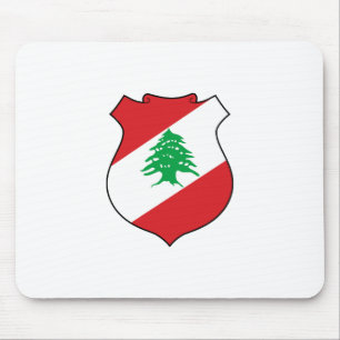 Tapis De Souris armoiries du pays Liban symbole emblème drapeau