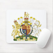 Tapis De Souris Armoiries du Royaume-Uni (Avec souris)