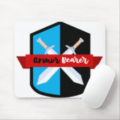 Tapis De Souris Armor Bearer Swords and Shield (Avec souris)