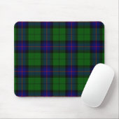 Tapis De Souris Armstrong clan tartan bleu vert plaid (Avec souris)